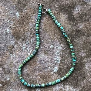 Vintage sterling Turquoise Necklace